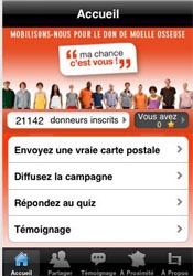 Donne1chance : un logiciel pour se renseigner sur les dons de moelle osseuse Donne1chance : un logiciel pour se renseigner sur les dons de moelle osseuse